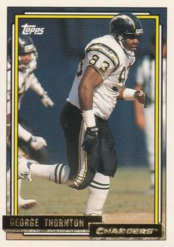 1992 Topps - Gold #473 George Thornton Front