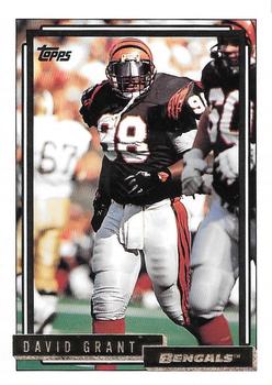 1992 Topps - Gold #486 David Grant Front