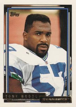 1992 Topps - Gold #512 Tony Woods Front