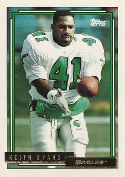 1992 Topps - Gold #520 Keith Byars Front