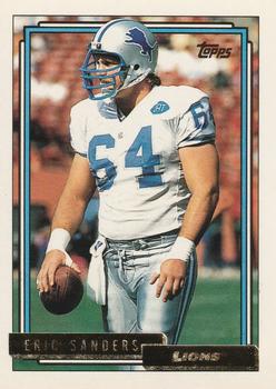 1992 Topps - Gold #533 Eric Sanders Front