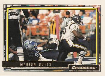 1992 Topps - Gold #590 Marion Butts Front