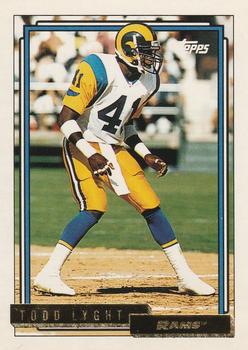 1992 Topps - Gold #626 Todd Lyght Front