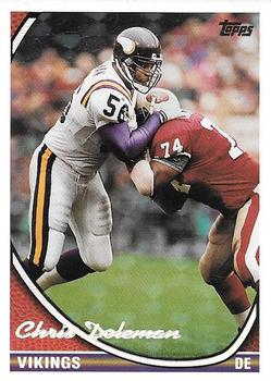 1994 Topps - Special Effects #115 Chris Doleman Front
