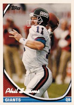 1994 Topps - Special Effects #260 Phil Simms Front