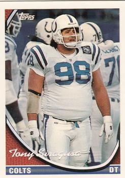 1994 Topps - Special Effects #416 Tony Siragusa Front