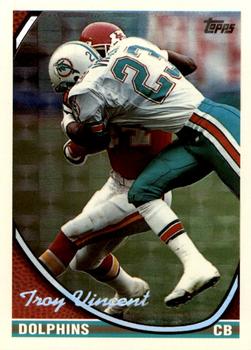 1994 Topps - Special Effects #490 Troy Vincent Front