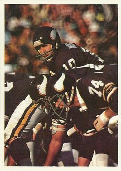 1986 Jeno's Pizza Rolls NFL Action Stickers #17 Tarkenton: Number One in NFL History Front