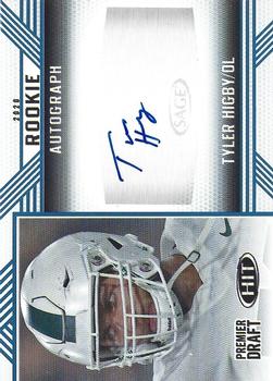 2020 SAGE HIT - Rookie Autographs Blue #A81 Tyler Higby Front