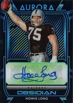 2020 Panini Obsidian - Aurora Autos Electric Etch Green #AA20 Howie Long Front