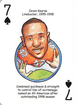 2007 Hero Decks Florida Gators Football Heroes Playing Cards #7♠ Jevon Kearse Front
