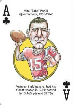 2019 Hero Decks New England Patriots Football Heroes Playing Cards #A♣ Vito 