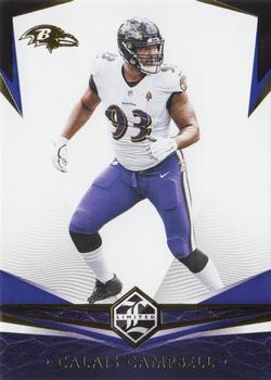 2020 Panini Limited #17 Calais Campbell Front