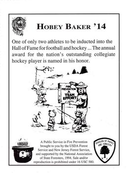 1994 Princeton Athletic News #NNO Hobey Baker Back