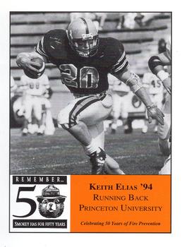 1994 Princeton Athletic News #NNO Keith Elias Front