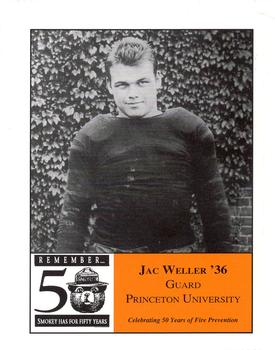 1994 Princeton Athletic News #NNO Jac Weller Front