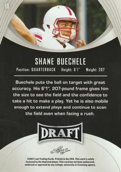 2021 Leaf Draft #10 Shane Buechele Back