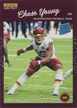 2020 Panini Instant Rated Rookies Retro #RR2 Chase Young Front