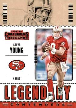 2020 Panini Contenders - Legendary Contenders #LC-SYO Steve Young Front
