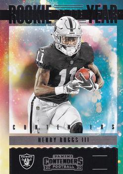 2020 Panini Contenders - Rookie of the Year Contenders #RY-HRU Henry Ruggs III Front