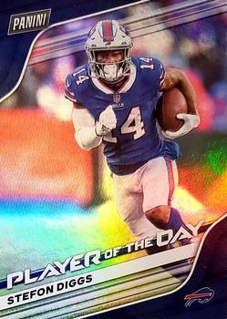 2020 Panini Player of the Day - Rainbow #41 Stefon Diggs Front