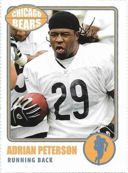 2006 Chicago Tribune Chicago Bears #NNO Adrian Peterson Front
