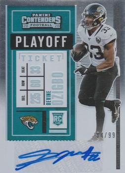2020 Panini Contenders - Playoff Ticket #216 Devine Ozigbo Front