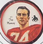 1964 Nally's CFL Western Conference Football Stars #23 Pete Manning Front