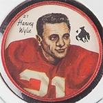1964 Nalley's CFL Western Conference Football Stars #27 Harvey Wylie Front