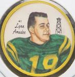1964 Nalley's CFL Western Conference Football Stars #41 Lynn Amedee Front