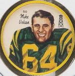 1964 Nalley's CFL Western Conference Football Stars #50 Mike Volcan Front