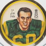 1964 Nalley's CFL Western Conference Football Stars #54 Len Vella Front