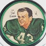 1964 Nalley's CFL Western Conference Football Stars #66 Ted Urness Front