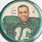 1964 Nalley's CFL Western Conference Football Stars #72 Dick Cohee Front