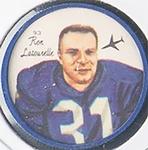 1964 Nalley's CFL Western Conference Football Stars #93 Ron Latourelle Front