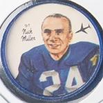 1964 Nalley's CFL Western Conference Football Stars #97 Nick Miller Front