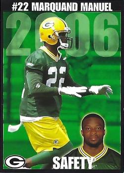 2006 Green Bay Packers Police - Hearthstone Homes, Aronson Recycling Company #6 Marquand Manuel Front