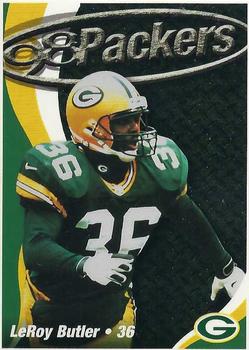 1998 Green Bay Packers Police - Scot J. Madson Agency, Your Local Law Enforcement Agency #5 LeRoy Butler Front