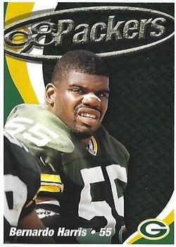 1998 Green Bay Packers Police - Scot J. Madson Agency, Your Local Law Enforcement Agency #11 Bernardo Harris Front