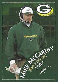 2007 Green Bay Packers Police - Clintonville Police Department #2 Mike McCarthy Front