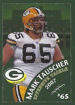 2007 Green Bay Packers Police - Clintonville Police Department #8 Mark Tauscher Front