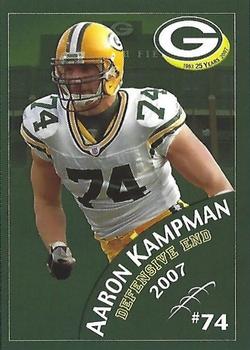 2007 Green Bay Packers Police - Clintonville Police Department #11 Aaron Kampman Front