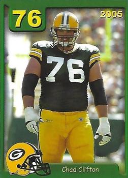 2005 Green Bay Packers Police - Farmers & Merchants Bank - Berlin #14 Chad Clifton Front