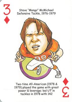 2009 Hero Decks Texas Longhorns Football Heroes Playing Cards #3♦ Steve 