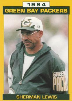 1994 Green Bay Packers Police - The Guardian (Scot J Madson Agency) #1 Sherman Lewis Front