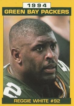 1994 Green Bay Packers Police - The Guardian (Scot J Madson Agency) #4 Reggie White Front