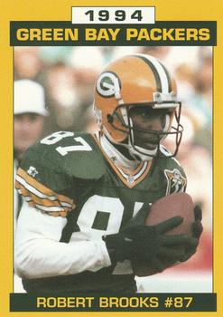1994 Green Bay Packers Police - The Guardian (Scot J Madson Agency) #9 Robert Brooks Front