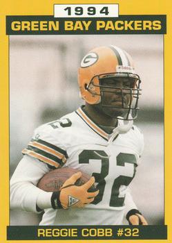 1994 Green Bay Packers Police - The Guardian (Scot J Madson Agency) #10 Reggie Cobb Front