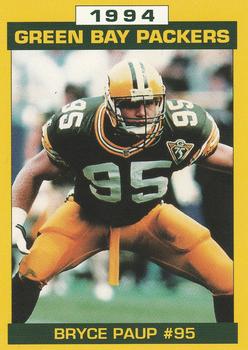 1994 Green Bay Packers Police - The Guardian (Scot J Madson Agency) #11 Bryce Paup Front