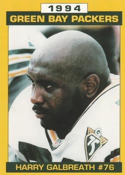 1994 Green Bay Packers Police - The Guardian (Scot J Madson Agency) #12 Harry Galbreath Front